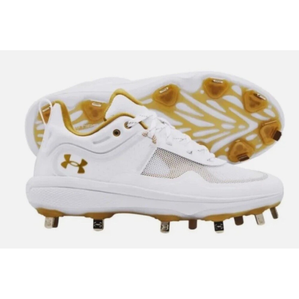 Under Armour Women’s UA Glyde MT Metal Softball Cleats Size 7 New No Box 3024328
